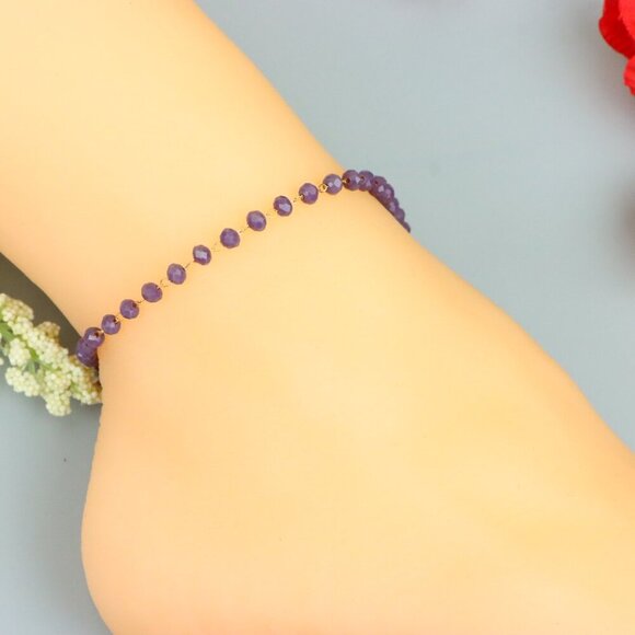 Handmade Anklet – A Stylish Choice for Women, Thoughtful Gift Idea, EVCH1214 - Picture 6 of 12